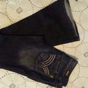 Rewind Dark Wash Flare Jeans